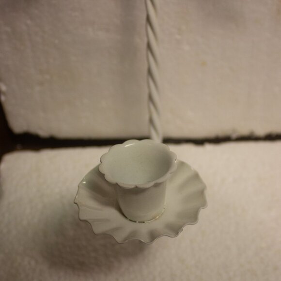 Vintage Metal Rope Bow Wall Sconces Set of Two Pre-owned - Picture 3 of 7